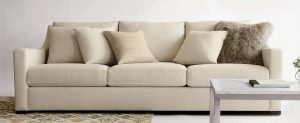 Add a comfy and big sectional sofa to your home